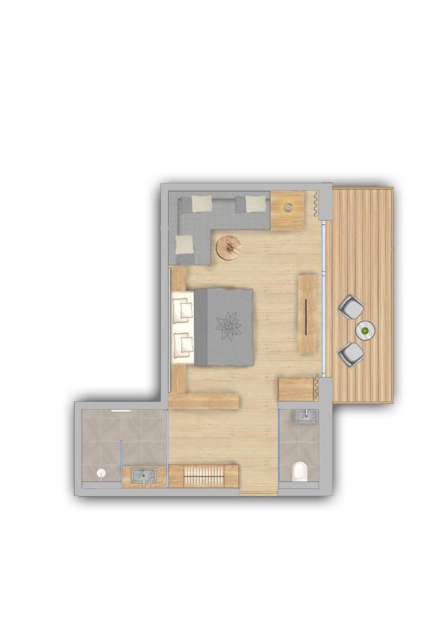 Hotel Edelweiss ザールバッハ・ヒンターグレム 部屋 写真